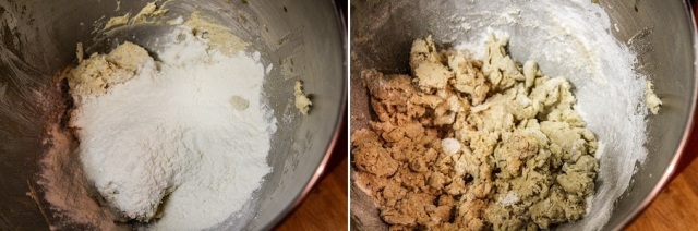 add flour mix